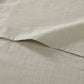 Stonewashed Cotton Waffle Weave - King Duvet Cover Set (Set of 3) - Light Tan