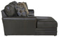 Denali - Italian Leather Match Sectional