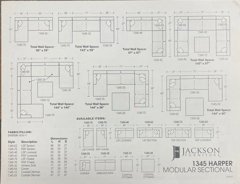 Harper Modular Sectional