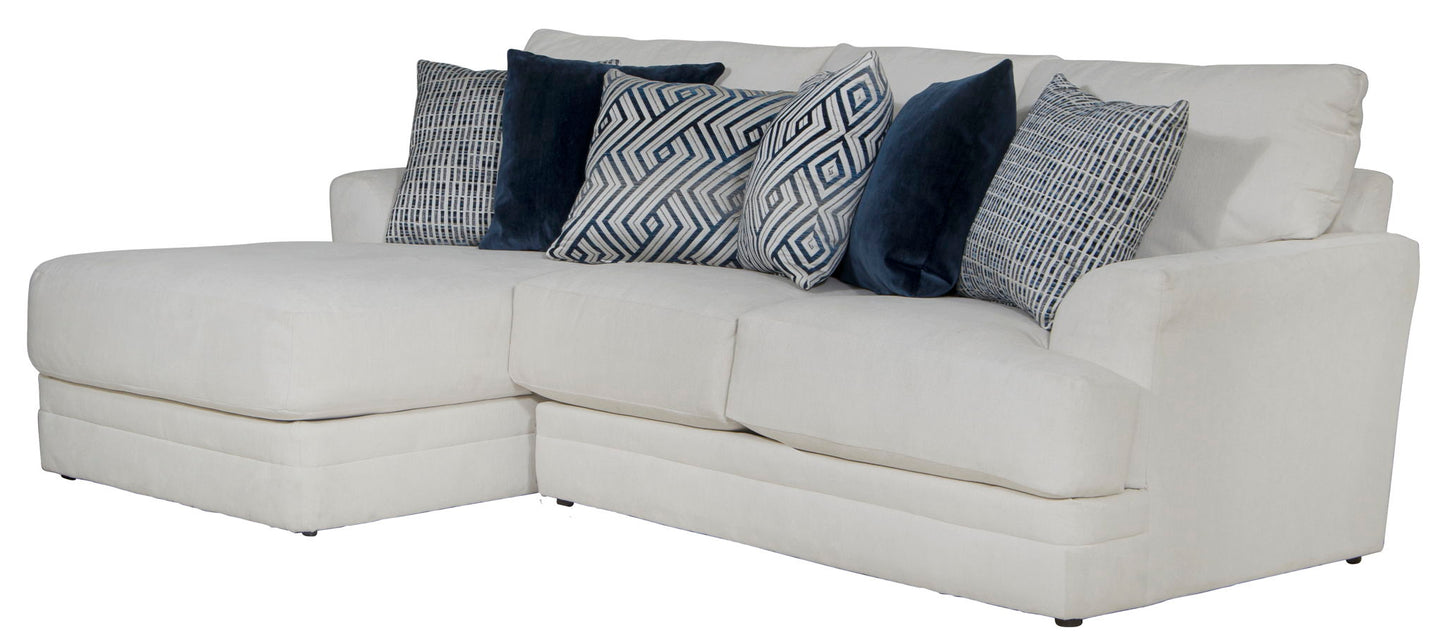 Polaris - Sectional With Comfort Coil Seating And Accent Pillows Included