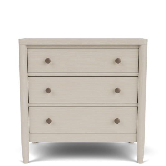 Laguna - 3 Drawer Nightstand - Beige