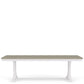 Cora - Trestle Dining Table - Cloud / Fog