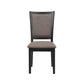 Potomac - 5 Piece Round Dining Set (Table & 4 Chairs) - Brown / Black