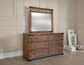 Parota - Mirror - Cinnamon Brown