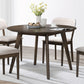 Rex - 48" Round Dining Table - Walnut