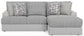 Titan - Sectional With Comfort Coil Seating And Accent Pillows Included