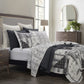 Patchwork Prairie - King Reversible Quilt Set (Set of 3) - Black