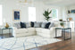 Polaris - Sectional With Comfort Coil Seating And Accent Pillows Included