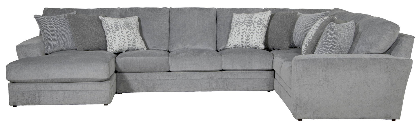 Glacier - Sectional With Included Accent Pillows