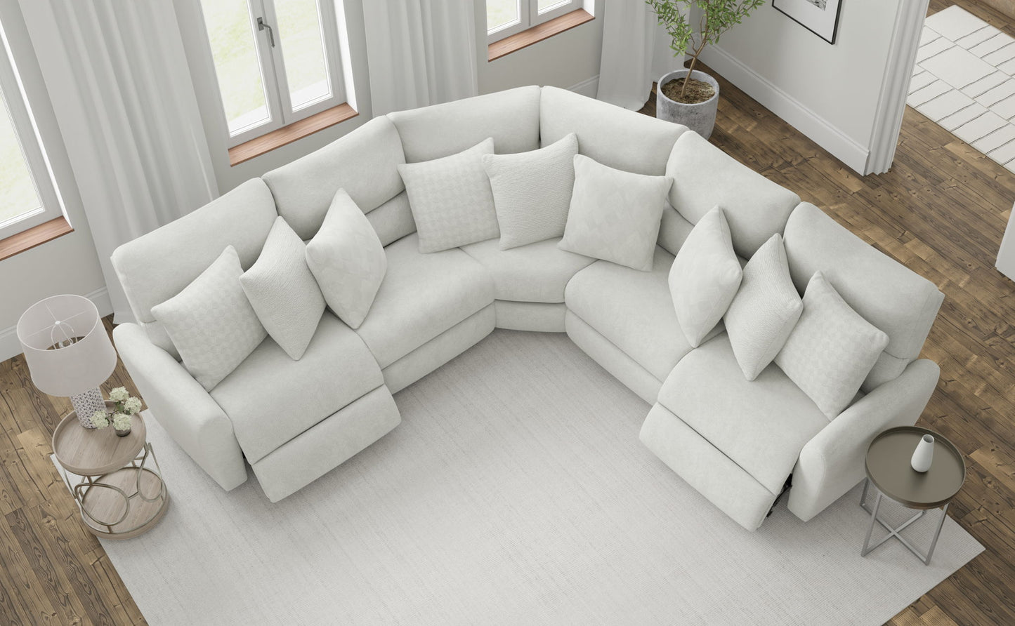 Majesty - Deep Seating Power Reclining Sectional