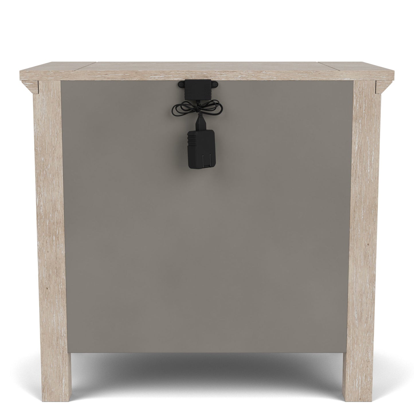 Bennett - Three Drawer Nightstand - Frosted Gray