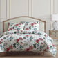 Peony - King Washed Linen Comforter Set (Set of 3) - Blossom