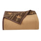 Rustic Star - Twin Star Ranch Reversible Quilt Set (Set of 2) - Brown / Tan