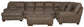Royce - Sectional With Cocktail Ottoman