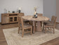 Parota - Round Table - Light Brown
