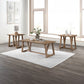 Putnam - 3 Piece Occasional Set (1 Coffee & 2 End Tables) - Walnut