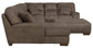 Royce - Sectional With Cocktail Ottoman