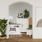 Cora - Chairside Table - Cloud / Fog