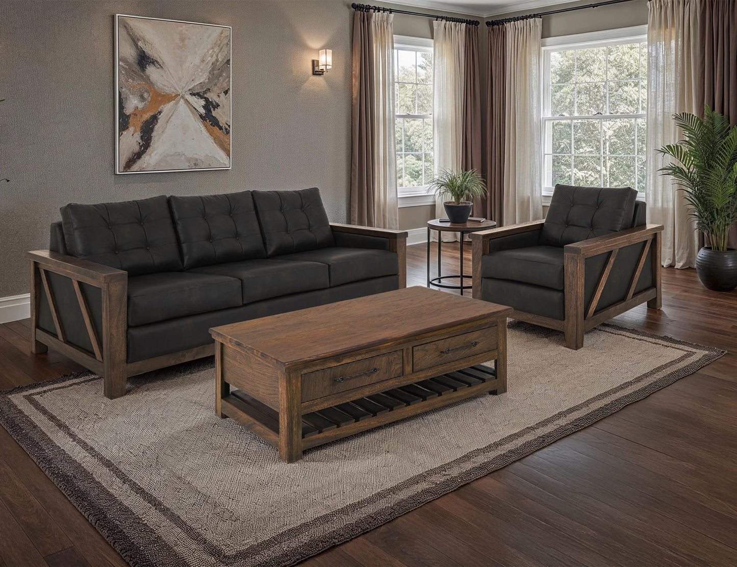 Walnut - Armchair