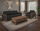 Walnut - Loveseat