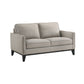Aaron - Loveseat - Mist Gray