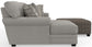 Livingston - Sectional With Comfort Coil Seating, 40" Cocktail Ottoman And Accent Pillows Included