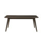 Rex - 72" Fixed Top Rectangle Dining Table - Walnut