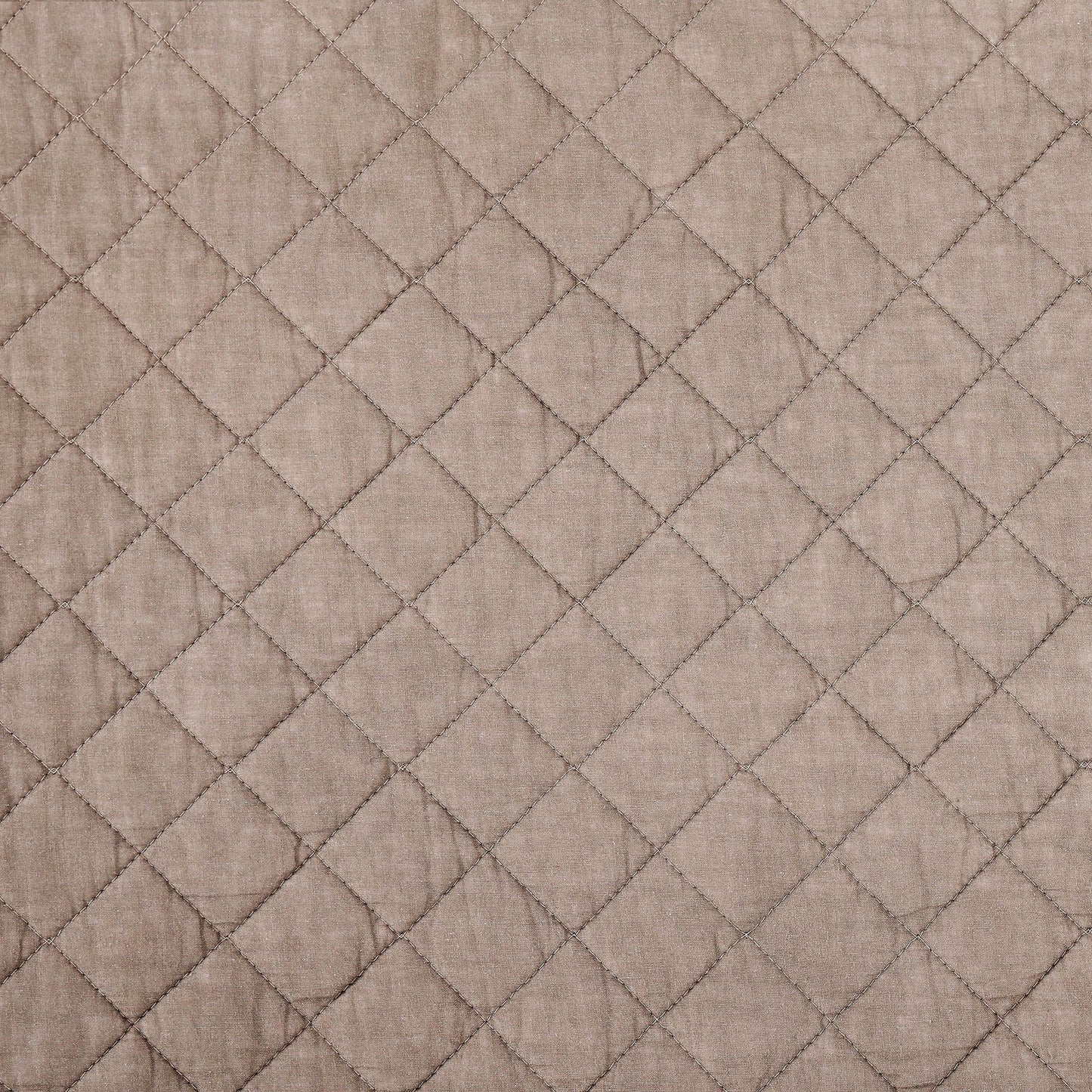 Cotton Comfort - Twin Quilt Set (Set of 2) - Mocha