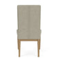 Davie - Upholstered Side Chair (Set of 2) - Light Brown