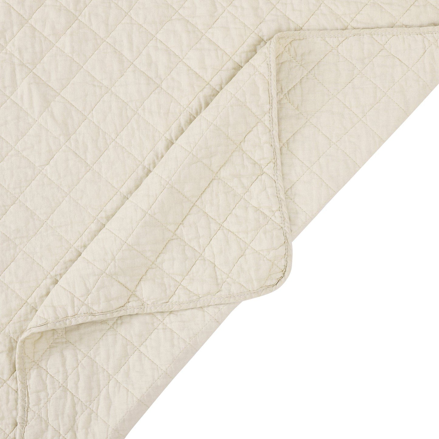 Cotton Comfort - Full/Queen Quilt Set (Set of 3) - Prairie Tan