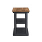 Decker - 3 Piece Occasional Set (1 Coffee & 2 End Tables) - Brown / Black