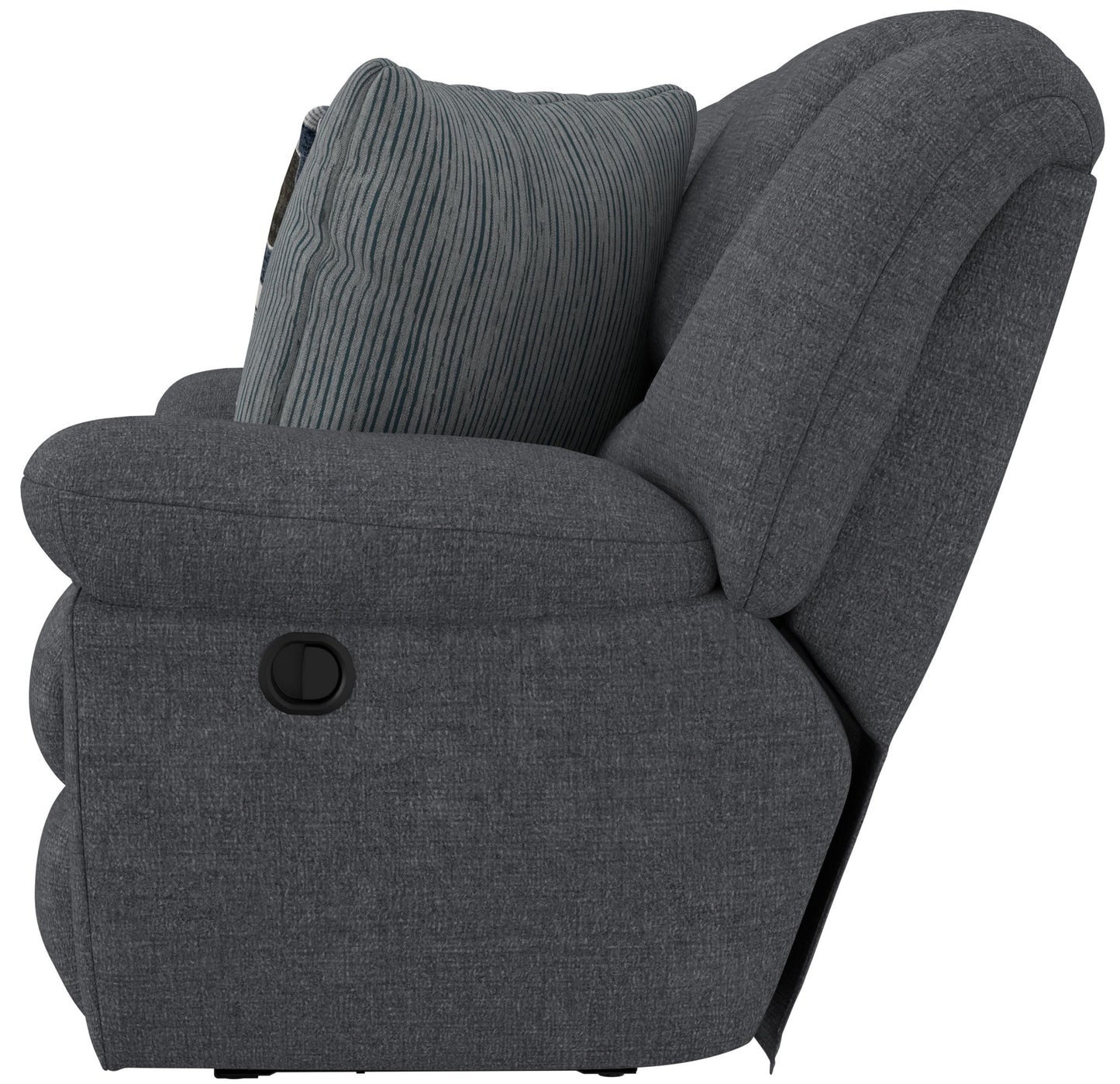 Trifecta - Sofa With 3 Recliners and Drop Down Table