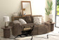 Lynx - Power Reclining Console Loveseat With Zero Gravity