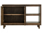 Savia - 2 Door Wood TV Stand - Brown