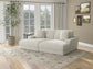 Cozy - 2 Piece Double Wide Chaise With USB Charging Ports