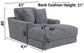 Cozy - Chaise With USB