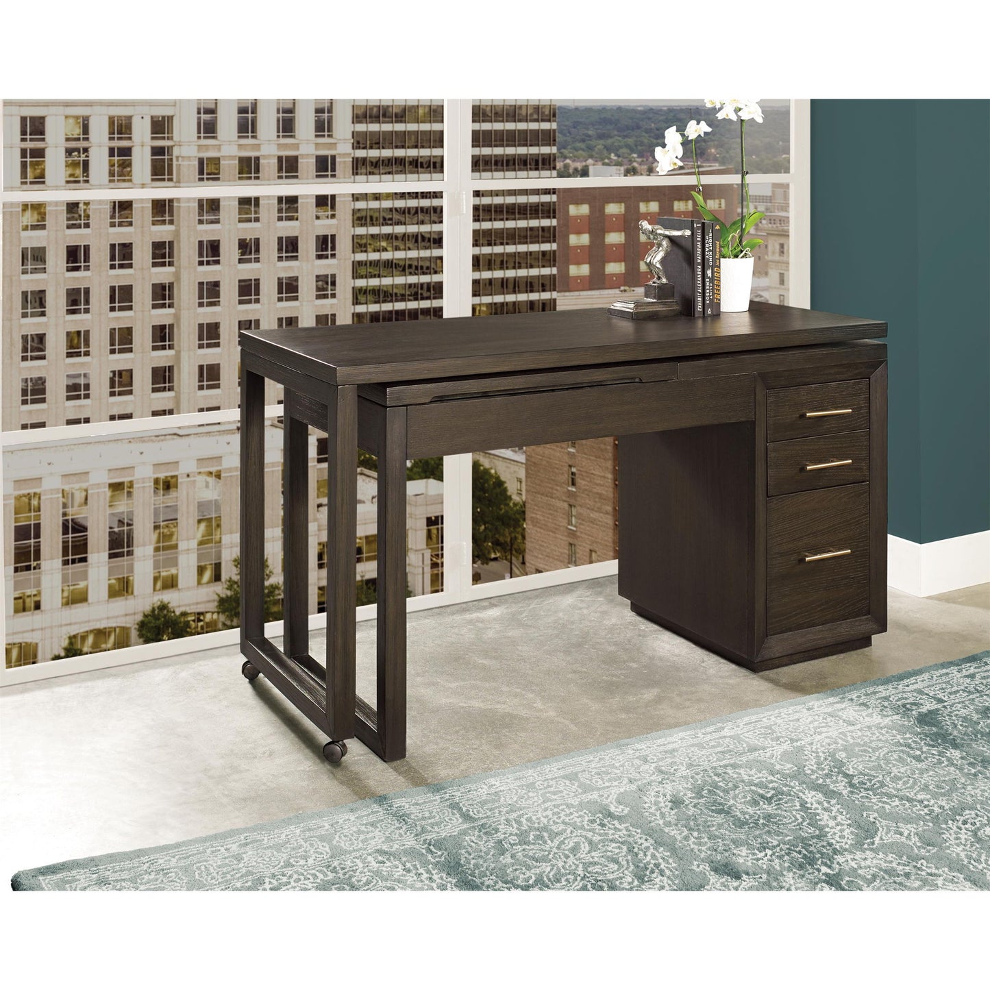 Prelude - Swivel Lift Top L-Desk