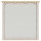 Glenndale - Dresser Mirror - Aged White