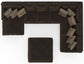 Mammoth - Sectional With Cocktail Ottoman