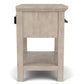 Bennett - One Drawer Nightstand - Frosted Gray