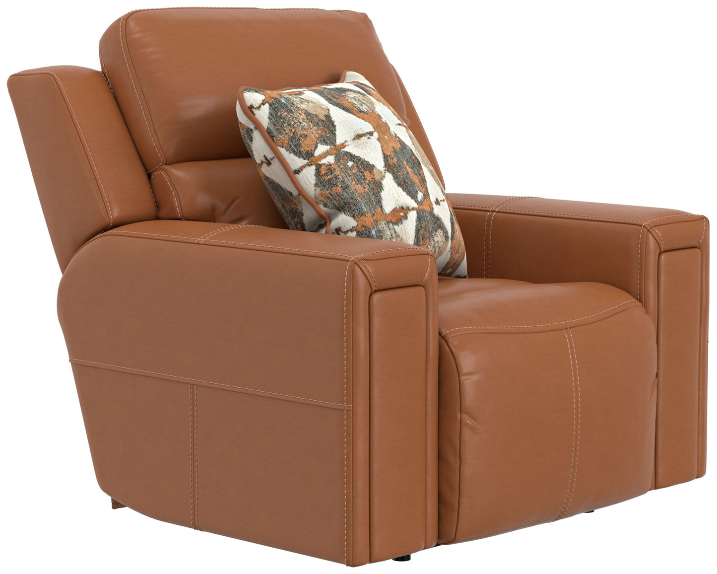 Arezzo - Power Headrest Power Lay Flat Recliner With Zero Gravity/Extended Ottoman