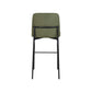 Erik - Bar Chair With Black Metal Frame (Set of 2)