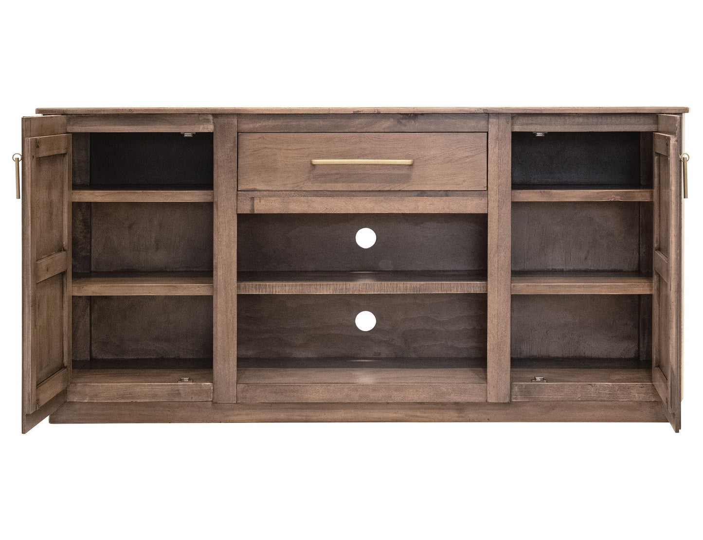 Mezquite - 1 Drawer & 2 Door TV Stand For Fire Place