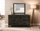 Teak - Dresser - Oil Black