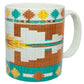 Pueblo - Aztec Mug Set (Set of 4) - Brown / Yellow