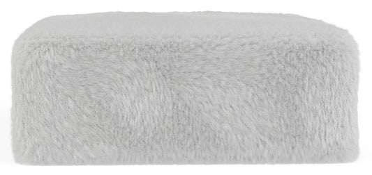 Bankside - Fabric Cocktail Ottoman - Gray