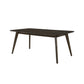 Rex - 72" Fixed Top Rectangle Dining Table - Walnut