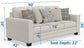 Magnolia - Sofa - Shell