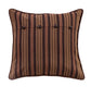 Forest Pine - Stripe Euro Sham - Brown