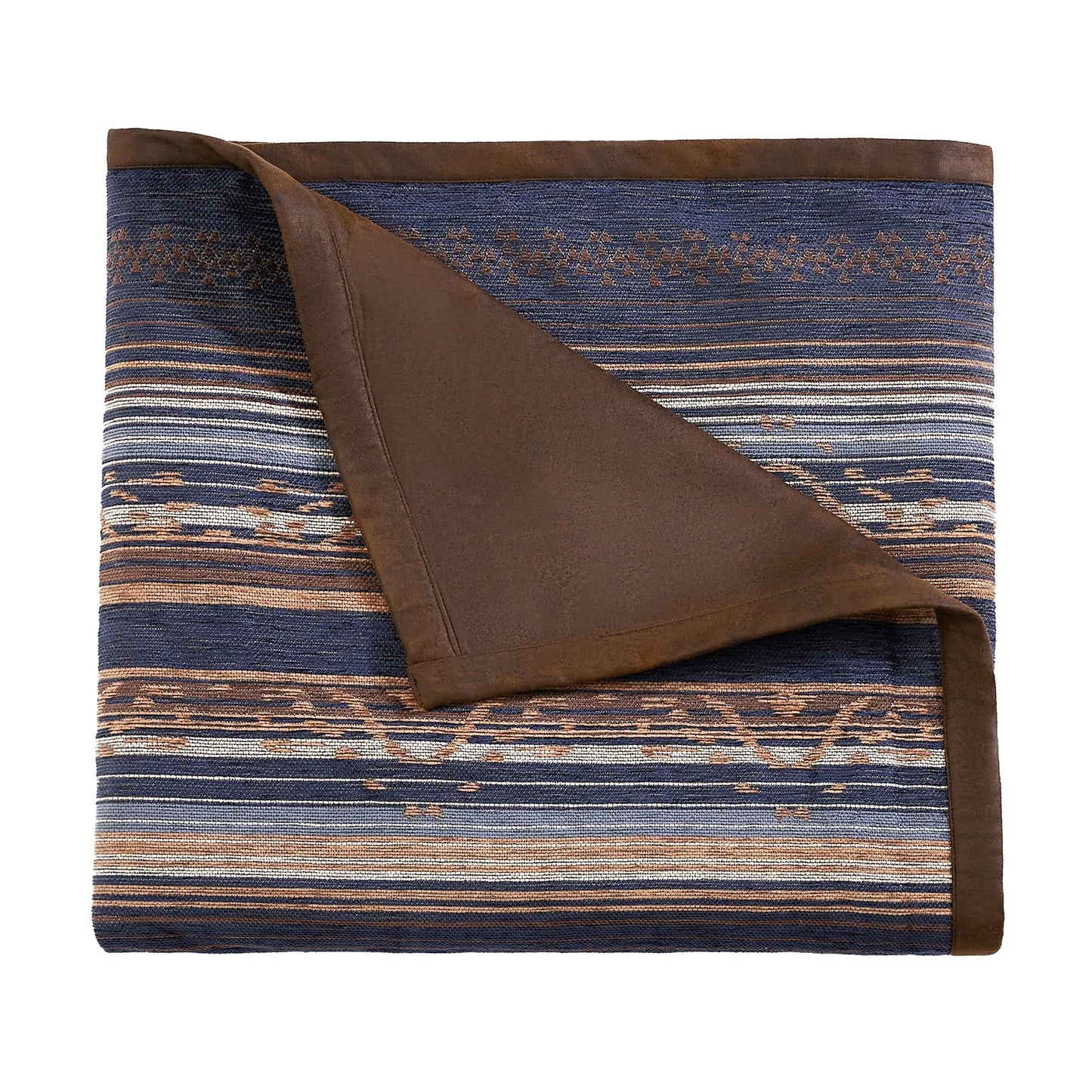 Estes - Chenille Throw - Blue